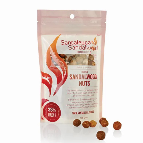 Santaleuca Roasted Sandalwood Nuts 125g